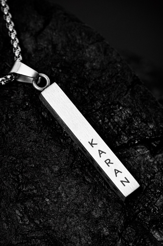 Personalized Cuboid Locket For Boys