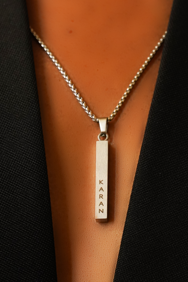 Personalized Cuboid Locket For Boys