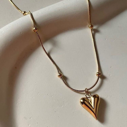 Golden Heart Pendant