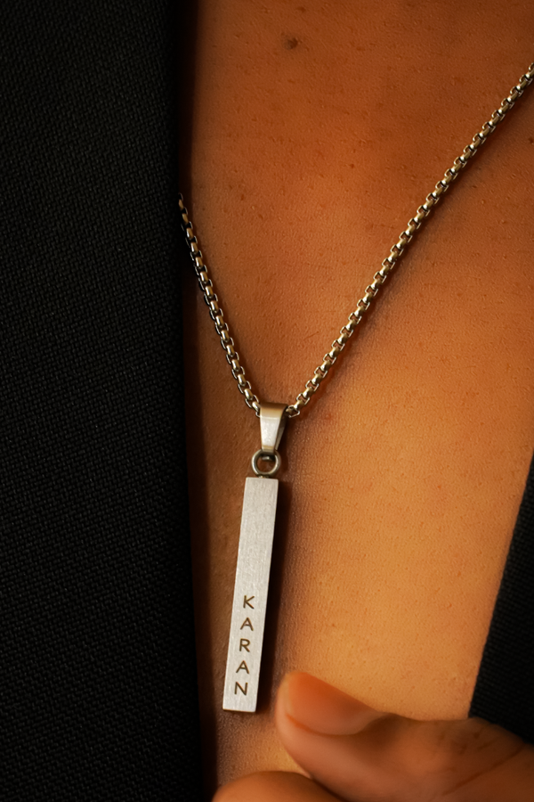 Personalized Cuboid Locket For Boys