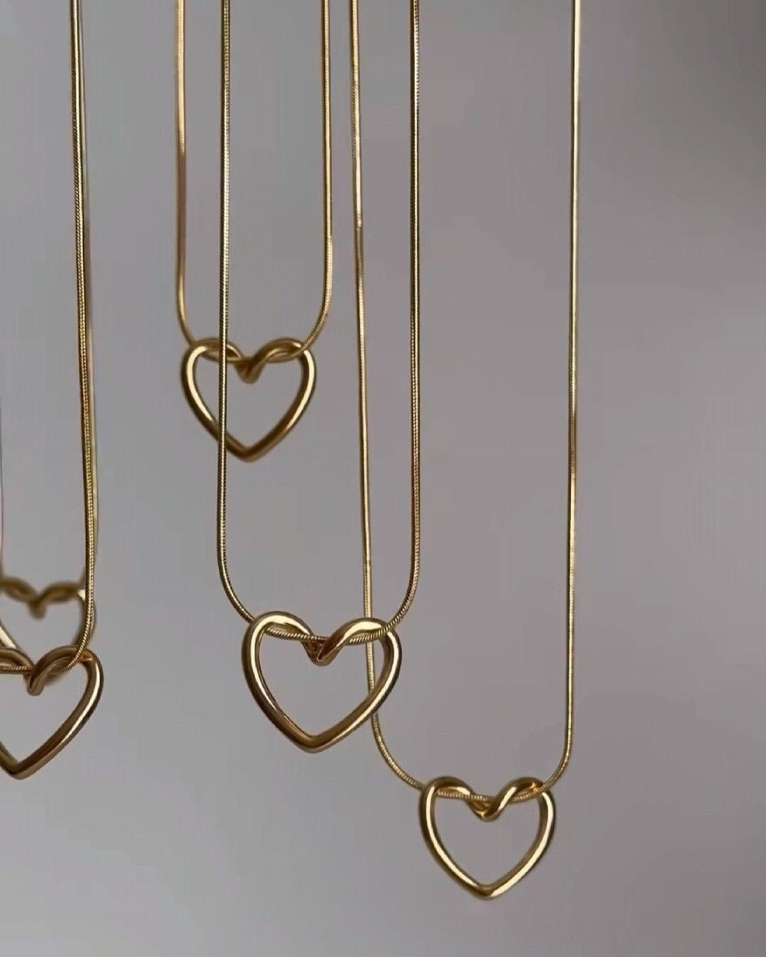 Minimal Heart Pendant